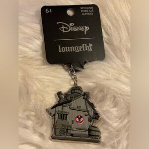 Loungefly Disney 100th Mickey Mouse Clubhouse Half Molded Keychain